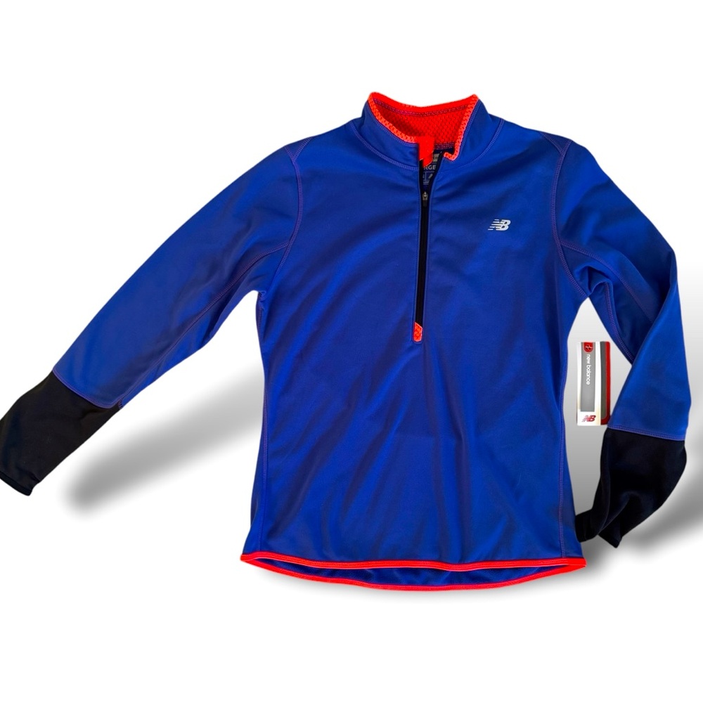 NWT New Balance Half Zip Fleece Pullover Athletic Sweatshirt